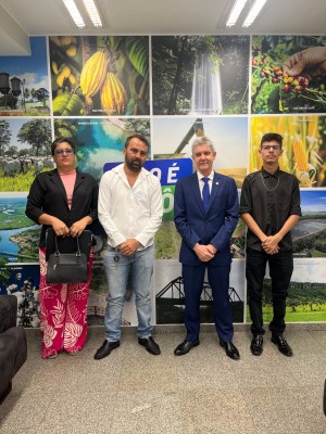 Presidente da Câmara Visita o Senador Jaime Bagattoli no Senado Federal